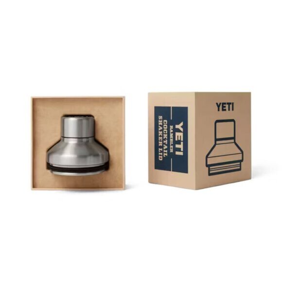 YETI Cocktail Shaker Lid Brand New in Box Beverage Drinkware Home Kitchen Bar - Picture 1 of 14